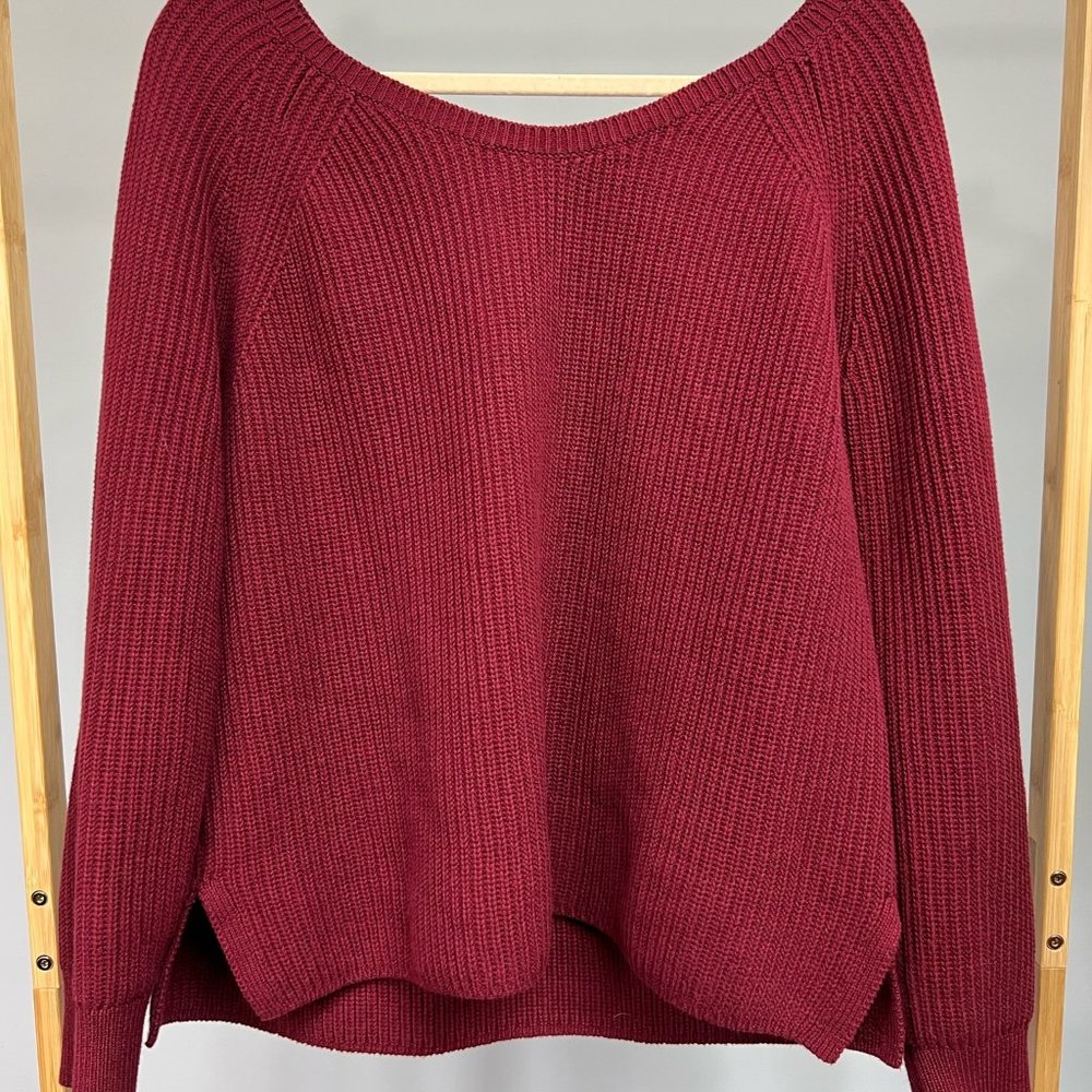 Scarlet Knit Sweater